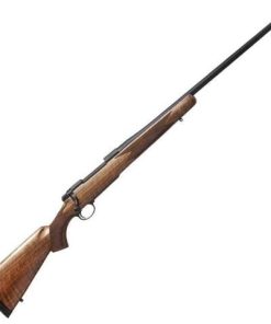 NOSLER M48 HERITAGE BOLT ACTION RIFLE .30 NOSLER 26" BARREL 3 ROUNDS FANCY WALNUT STOCK BLACK CERAKOTE FINISH