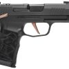 sig sauer p365 xl comp rose 9mm luger (9x19 para) striker 12 rounds 3 1 barrel